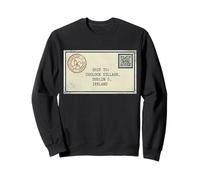 Coolock Village Official Address Label Dublin 5 Ireland Sweatshirt