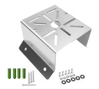 Coolotic CCTV Security Camera Corner Mount Bracket, Stainless Steel Wall Corner Adapter Mount Bracket for Universal PTZ Security Camera Mounting Surveillance System