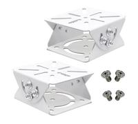 Coolotic CCTV Security Camera Universal Pole Mounting Mount Bracket Adapter for PTZ Dome Surveillance Camera (2X 2D Mount Adapter)