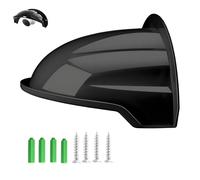 Coolotic Universal Sunshade Rainshade Cover Shield, Security Camera Protective Roof for CCTV Surveillance Hikvision/Nest/Ring/Arlo/Dome/Bullet (Sun Rain Cover, 1PCS Black)