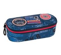 Coolpack B62154, Pencil case Campus Blue (Badges B), Multicolor