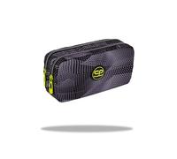 CoolPack Campus Pencil Case Large Pencil Case Desk Organiser with Zip Design, Multicoloured, School Pencil Case