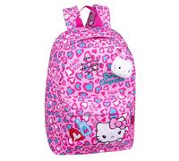 CoolPack Hello Kitty Cross Backpack 17 Inch - Hello Kitty Sweet Leopard - School Backpack with Keyring
