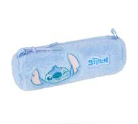 CoolPack Tube Stitch Fluffy Pencil Case - Cuddly Pencil Case for School & Everyday Use, blue, Fluffy