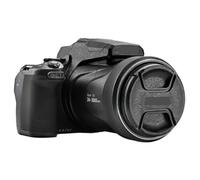 COOLPIX P1100 Anti-Scratch Camera Skin Wrap Sticker Vinyl Protective Film Body Protector Coat Decals Cover for Nikon COOLPIX P1100(Contour Black)