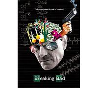 CoolPrintsUK Breaking Bad Borderless Poster Vibrant Premium Glossy Movie Poster Various Sizes (A3 Size 16.5 x 11.7 Inch / 420 x 297 mm)