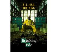 CoolPrintsUK Breaking Bad Poster Borderless Vibrant Premium Movie Poster Various Sizes (A2 Size 23.4 x 16.5 Inch / 594 x 420 mm)