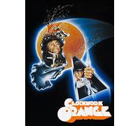 CoolPrintsUK Clockwork Orange Poster Borderless Vibrant Premium Glossy Movie Poster Various Sizes (A1 Size 33.1 x 23.4 Inch / 841 x 594 mm)