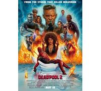 CoolPrintsuk - DEADPOOL 2 Poster Borderless Vibrant Premium Glossy Movie Poster Various Sizes. (A3 Size 16.5 x 11.7 Inch / 420 x 297 mm)