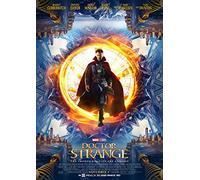 CoolPrintsUK Doctor Strange Poster Borderless Vibrant Premium Glossy Movie Poster Various Sizes (A2 Size 23.4 x 16.5 Inch / 594 x 420 mm)