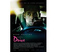 CoolPrintsUK Drive Movie Poster Borderless Vibrant Movie Poster Various Sizes (A3 Size 16.5 x 11.7 Inch / 420 x 297 mm)