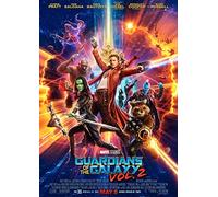 CoolPrintsUK Guardians of the Galaxy Vol 2 Poster Borderless Vibrant Premium Movie Poster Various Sizes (A2 Size 23.4 x 16.5 Inch / 594 x 420 mm)