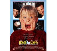 CoolPrintsUK Home Alone Poster Borderless Vibrant Premium Movie Poster Various Sizes (A1 Size 33.1 x 23.4 Inch / 841 x 594 mm)