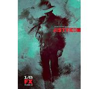 CoolPrintsUK Justified Poster Borderless Vibrant Premium Glossy Movie Poster Various Sizes (A1 Size 33.1 x 23.4 Inch / 841 x 594 mm)