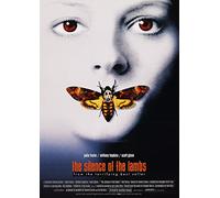CoolPrintsUK Silence of the Lambs Poster Borderless Vibrant Premium Movie Poster Various Sizes (A3 Size 16.5 x 11.7 Inch / 420 x 297 mm)