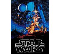 CoolPrintsUK Star Wars alternative Poster Borderless Vibrant Premium Movie Poster Various Sizes (A1 Size 33.1 x 23.4 Inch / 841 x 594 mm)