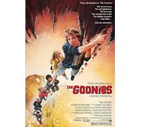 CoolPrintsUK The Goonies Poster Borderless Vibrant Premium Glossy Movie Poster Various Sizes (A1 Size 33.1 x 23.4 Inch / 841 x 594 mm)