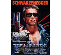 CoolPrintsUK The Terminator Poster Borderless Vibrant Premium Movie Poster Various Sizes (A1 Size 33.1 x 23.4 Inch / 841 x 594 mm)