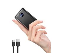 Coolreall Power Bank, 22.5W PD & QC4.0 Fast Charging 20000mAh Portable Charger, Mini Power Bank USB C Input/Output with LED Display for iPhone Samsung Huawei Xiaomi AirPods etc