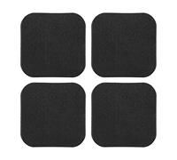 Coolrunner 4Pcs Treadmill Mats, High Density Equipment Pads Noise Reduction for Floor Protection, Washing Machine Pads, Anti Vibration Rubber mats for Stationery Bike, Rowing Machine, Home Gym Station