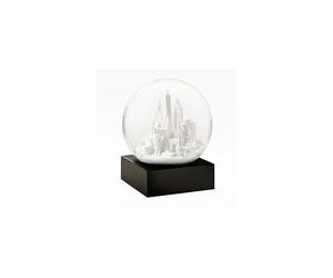 CoolSnowGlobes New York City White Snow Globe - NYC Landmarks & Hidden Treasures, Perfect Gift (B014548EYA)