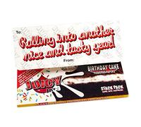 Coolspiracy x Juicy's Jay's - Birthday Cake Flavour - King Size Supreme Rolling Papers (Pack of 1)