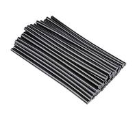 Coolty 50 Pack Hot Melt Glue Sticks 11mm x 190mm Paintless Car Dent Repair Kits for Glue Gun Heating Art Craft, Car Body Dent Repair Remover (Black)