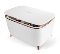 Cooluli Glam 9L Mini Skincare Fridge - White Mini Fridge for Skin Care Accessories, Makeup, Cosmetics and Facial Masks Storage - Ideal Birthday and Christmas Gift for Women and Teen Girls