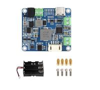 Coolwell Memory PC Solar Power Management Module (D) for Raspberry Pi/Jetson Nano/Arduino Supports Type C Power Adapter or Solar Panel 6V~24V with Stand