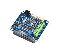 Coolwell Waveshare Stepper Motor HAT for Raspberry Pi 4B+ 4B 3B+ 3B 2B+ Zero W WH Jetson Nano Dual DRV8825 Motor Controller up to 1/32 Microstepping Drives Two Stepper Motors