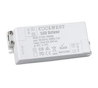 COOLWEST 60W LED Power Supply Driver Transformer 12V DC 5A - Constant Voltage for LED Strip Light G4 MR16 MR11 GU10 Bulbs
