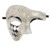 Coolwife Masquerade Mask Vintage Phantom Of The Opera One Eyed Half Face Costume