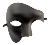 Coolwife Masquerade Mask Vintage Phantom Of The Opera One Eyed Half Face Costume