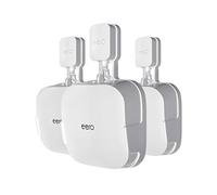 COOLWUFAN Wall Mount Holder for eero Pro 6/6E Home WiFi System - Simple and Sturdy Stand Bracket for Tri-Band Mesh Wi-Fi 6 System (White, 3 Pack)
