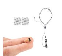 CooMax Spy Earpiece for Exams Wired Included (Vip Pro Mini + Microphone)