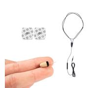 CooMax Spy Earpiece for Exams Wired Microphone Hidden (Vip Pro SuperMini)