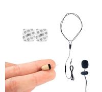 CooMax Spy Earpiece Hidden Wireless Earphones Invisible Headset Phone Microphone Exam - Mini Secret Headphone Listening Device Hearing Cheating Earbuds (Spy Earpiece Vip Pro SuperMini + Microphone)