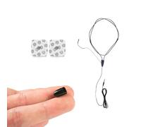 CooMax Spy Earpiece Invisible Ear Piece (Vip Pro UltraMini + Microphone) | Whisper microphone at close range: micro spy earpiece capsule, mini hidden spy earphones, invisible ear piece for exams