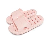 COONE Shower Shoes for Women and Men Soft Cushioned Anti-Slip Slides Slippers Comfort Quick Drying Sandals with Holes for Bathroom Indoor Home Pool Spa