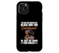 Coonhunter Pet Lover Smiled Black And Tan Coonhound Case for iPhone 11 Pro