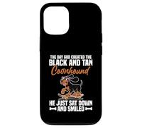 Coonhunter Pet Lover Smiled Black And Tan Coonhound Case for iPhone 12/12 Pro