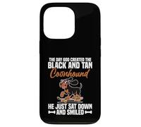 Coonhunter Pet Lover Smiled Black And Tan Coonhound Case for iPhone 13 Pro