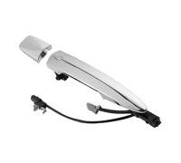 Coonig 80646-9N00A Exterior Chrome Door Handle with Sensor and Keyless Entry System for Sentra 2009-2018 Car Outer Door Handle Cover(FrontR 80646-9N00A)