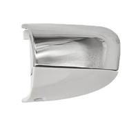 Coonig Car Front Left Exterior Door Pull Handle Key Cap Trim Cover for A B C E S GLC GLE Class for W118 W205 W213 W247 W253 Car Outer Door Handle Cover(White)