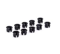COONIUM Schrader to Presta Rim Adapter, Convert Shrader to Presta Valve Stem Grommet, Schraeder Presta Wheel Rim Adaptor Converter, Pack of 10