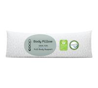 Coop Home Goods 20X54-Inch Shredded Memory Foam Body Pillow With Bamboo Derived Viscose Rayon And Polyester Blend Cover