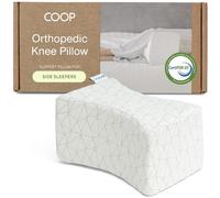 Coop Home Goods Adjustable Memory Foam Knee Pillow - Perfect For Side Or Back Sleepers, Pregnancy, Relief For Sciatic Pain - Patent Pending