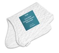 Coop Home Goods The Cool Side Crescent Pillow Case, Queen Size Cooling Pillow Cases for Hot Sleepers, Two-Sided Pillow Covers, Cozy Side & Cool Side, Ultra Soft Lulltra Cool Technology