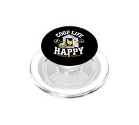 Coop Life Happy Chicken Farm PopSockets PopGrip for MagSafe