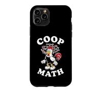 Coop Math Funny Backyard Chicken Poultry Keeper Case for iPhone 11 Pro